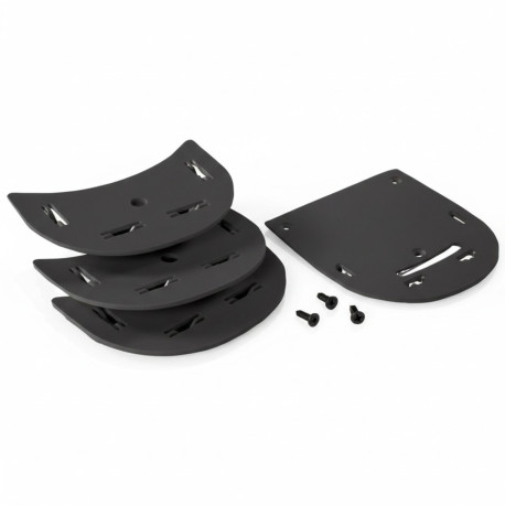 Kit de 4 cales SPACER SAFE DOOR GRIS