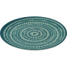ASSIETTE FIBRES DE BAMBOU DIAM 20CM 3 ASS CLRS MOSAIC