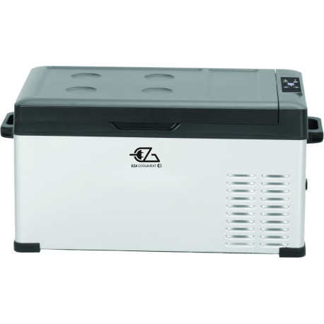 GLACIERE COMPRESSION 25L COQUE METAL - GRIS