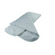 Couchage 58 CONFORT - 58 x 190 x 4 cm - DUVALAY rayé gris