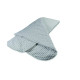 Couchage 77 CONFORT - 77 x 190 x 4 cm - DUVALAY rayé gris