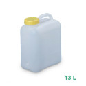 JERRICAN 13 L AVEC POIGNEE DIN 96 - 280X170X355