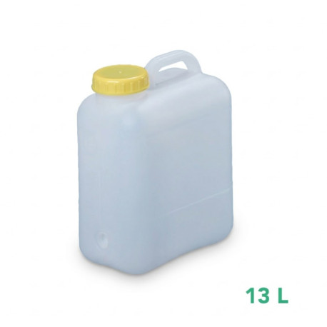 JERRICAN 13 L AVEC POIGNEE DIN 96 - 280X170X355