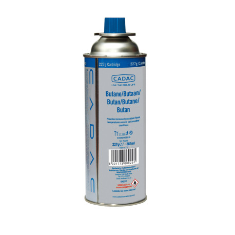 CARTOUCHE DE GAZ A BAIONETTE 227G
