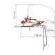 Adaptateur RAPIDO C LINE 425 F65/F80