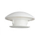 Aérateur de toit diamètre de percage 110 mm plastique blanc