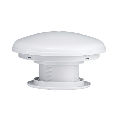 AERATEUR DE TOIT DIAMETRE DE PERCAGE 110MM PLASTIQUE BLANC