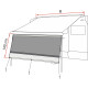 BLOCKER F45 CARAVANSTORE 3.50 X 1.50 M
