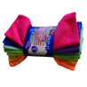 CHIFFON MICROFIBRE LOT DE 8 PCS - DISPLAY DE 36