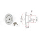 BOUCHON FIAMMA RÉSERVOIR À EAU BLANC 40 MM