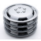 Enjoliveurs silver 16 pouces x 4 - MILENCO