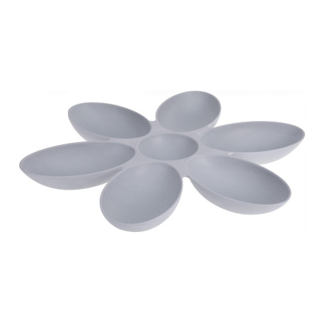 PLAT A SNACK FIBRES DE BAMBOU ASS 3 CLRS PASTEL