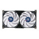 Ventilateur de réfrigerateur 9 cm autoclip - TITAN
