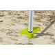 Pied de parasol pour plage avec poignée DRILLER vert - Brunner