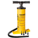 Pompe de gonflage manuelle WHISPER avec 4 embouts - Brunner
