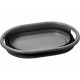 Bassine a linge retractable LOTUS FOLD AWAY gris et noir 36 L - Brunner
