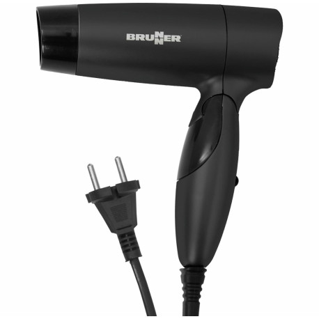 Sèche-cheveux 220V 800W SCIROQUE 2.0 noir - Brunner