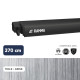 Store F80s 3,70 m Ducato NOIR toile GRISE