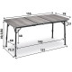 Table ELUTOP COMPACK EXTENSION 6 personnes - Brunner