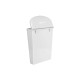 Poubelle de porte 5,5 L grise - Brunner
