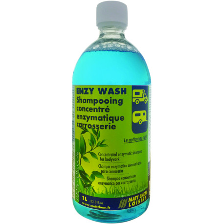 Shampoing concentré enzymatique carrosserie ENZY WASH 1 L