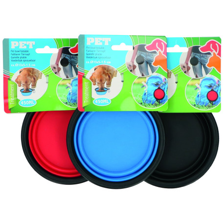 Gamelle retractable Ø 13 cm pour animaux