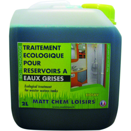 Traitement écologique réservoirs deaux grises BIOSAV 2 L