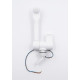 ROBINET MELANGEUR TROU DE FIXATION 26 MM BLANC