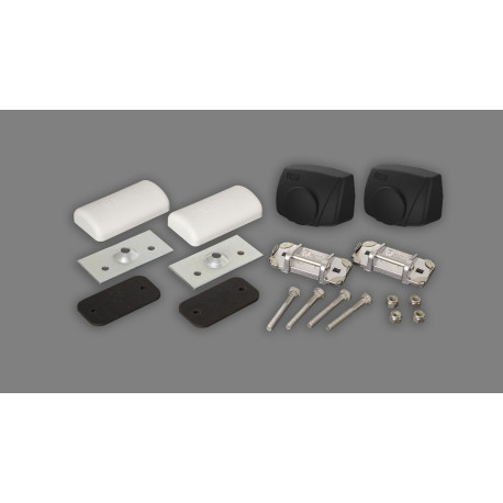 Kit de fixation supérieur 6 x 50 mm pour porte-vélos noir Fiamma