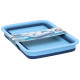 Bassine rectangulaire rétractable 37 x 27 x 12 cm PASTEL