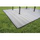 Tapis de sol BALMAT WH 350 g/m² 250 x 350 cm gris - Brunner