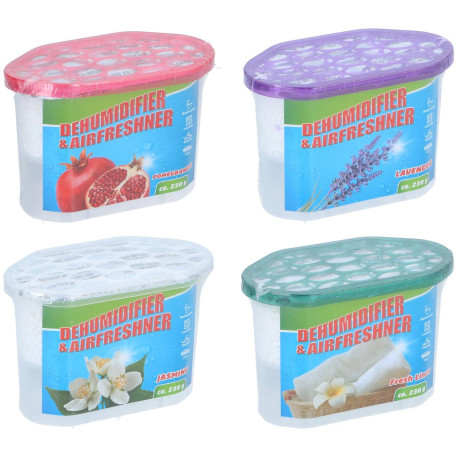 Absorbeur d’humidité désodorisant 500 ml 4 parfums