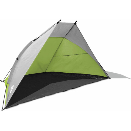 Tente de plage TONGA gris et vert 240 x 100 x 155 cm - Brunner