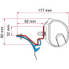 Kit adaptateur VW T6 KEPLER F35 PRO Noir