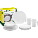 Pack vaisselle SPHERICA mélamine 16 pièces - Brunner