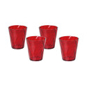 Set de 4 verres à eau 35 cl ROYAL rouge