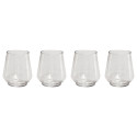 Set de 4 verres à eau TRITAN transparent