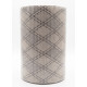 Tapis DUNA en rouleau 0,65 x 15 m gris avec losange