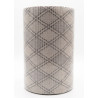 Tapis DUNA en rouleau 0,65 x 15 m gris avec losange