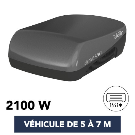 Climatiseur CLIMA E-VAN 3 7400H noir