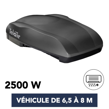 Climatiseur DUALCLIMA 8400H noir