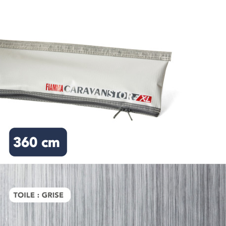 CARAVANSTORE XL 3.60 x 2.50 m toile GRISE