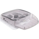 Lanterneau PLUS FAN SKYLIGHT 12V GRIS TRANSPARENT - RV INNOTEC