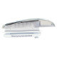 Lanterneau PLUS FAN SKYLIGHT 12V GRIS TRANSPARENT - RV INNOTEC