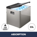 GLACIERE A ABSORPTION MOBILE 33 L COMBICOOL ACX3 30 (28-30/37mbar)