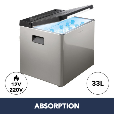 GLACIERE A ABSORPTION MOBILE 33 L COMBICOOL ACX3 30 (28-30/37mbar)