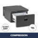 Réfrigérateur à compression à tiroir TB16AM