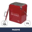 Glacière rouge VINTAGE