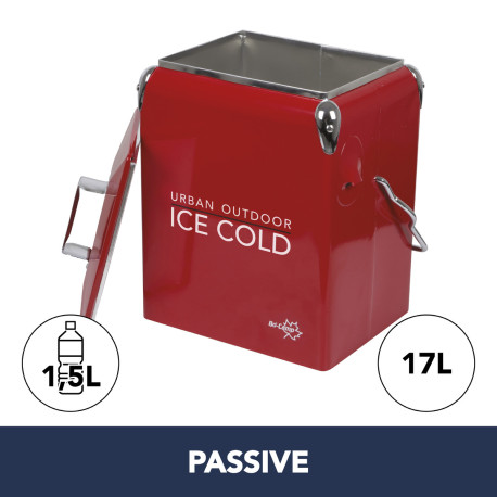 Glacière rouge VINTAGE