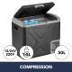 Glacière congélateur à compression POLARYS FREEZE 1 zone 50 L - Brunner